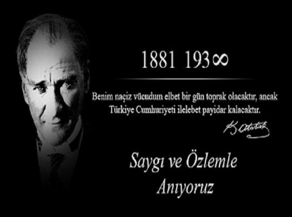 10 Kasım Atatürk'ü Anma ...